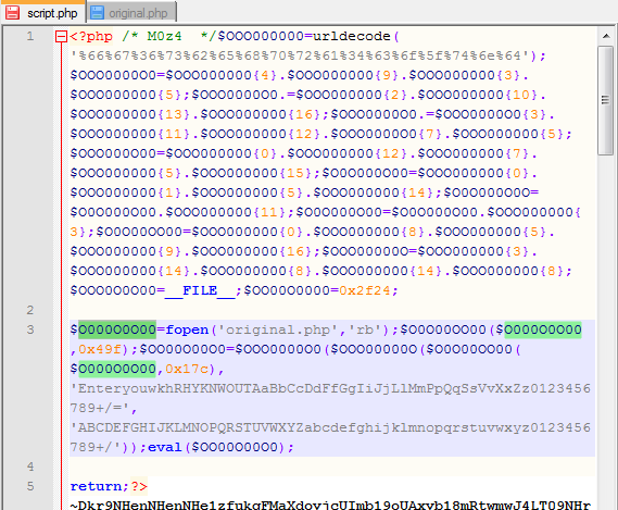Demo php. Php script. Скрипты в браузере. Обфусцированный код пример.