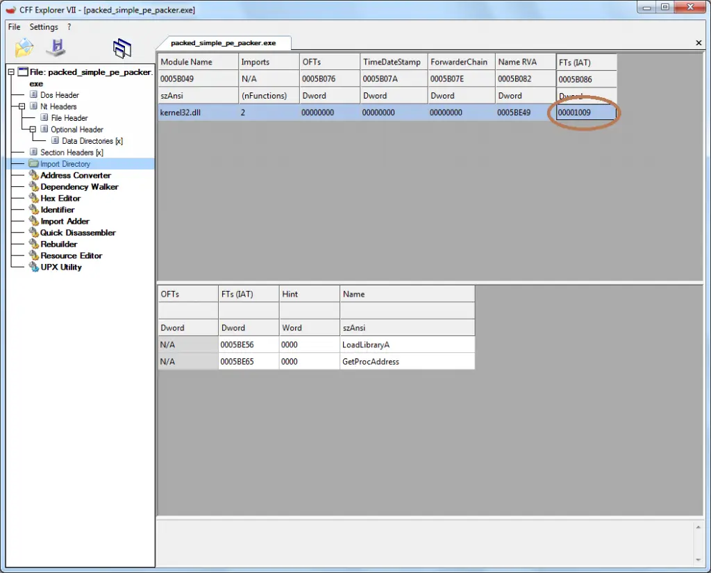 Getprocaddress. Pe file dos header structure